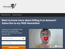 Tablet Screenshot of killingitonamazon.com